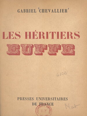cover image of Les héritiers Euffe
